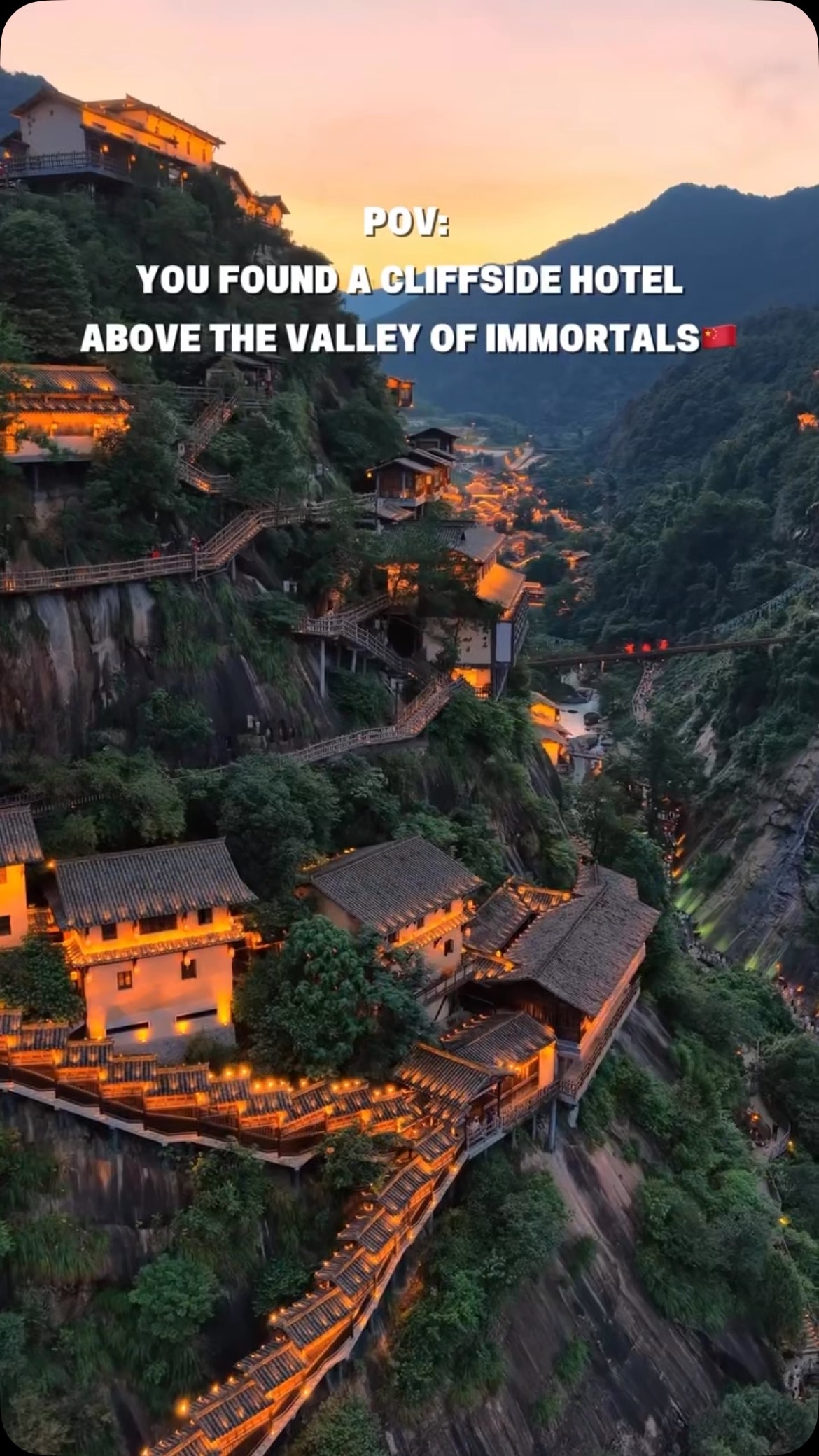 Nicole.inChina, Wangxian Valley Town