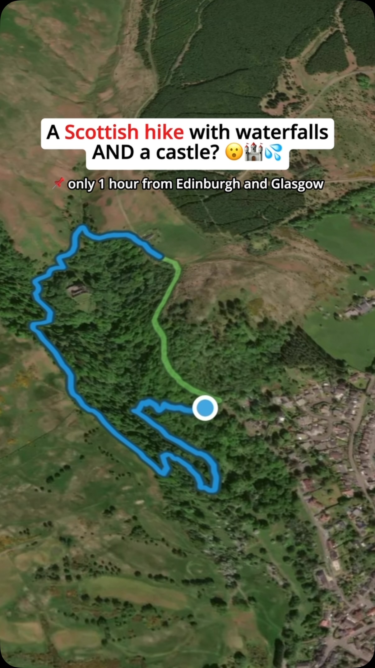 Becki & James | 🏴󠁧󠁢󠁳󠁣󠁴󠁿&🇩🇪 | Adventure Travel Couple 🌍, Dollar Glen (National Trust for Scotland)