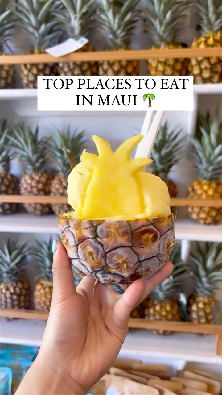 Iris Lum ✨- SF & YVR CREATOR🩵, Maui Pineapple Store