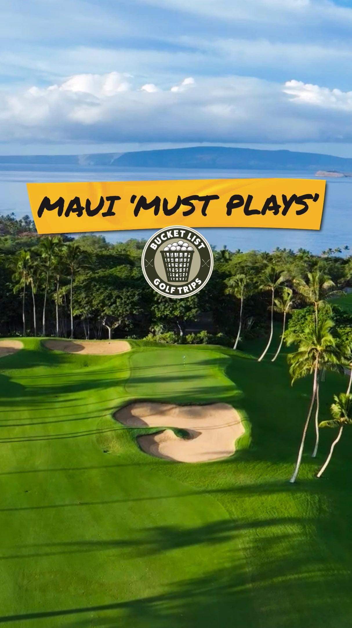 Bucket List Golf Trips, Kapalua Golf - The Plantation Course