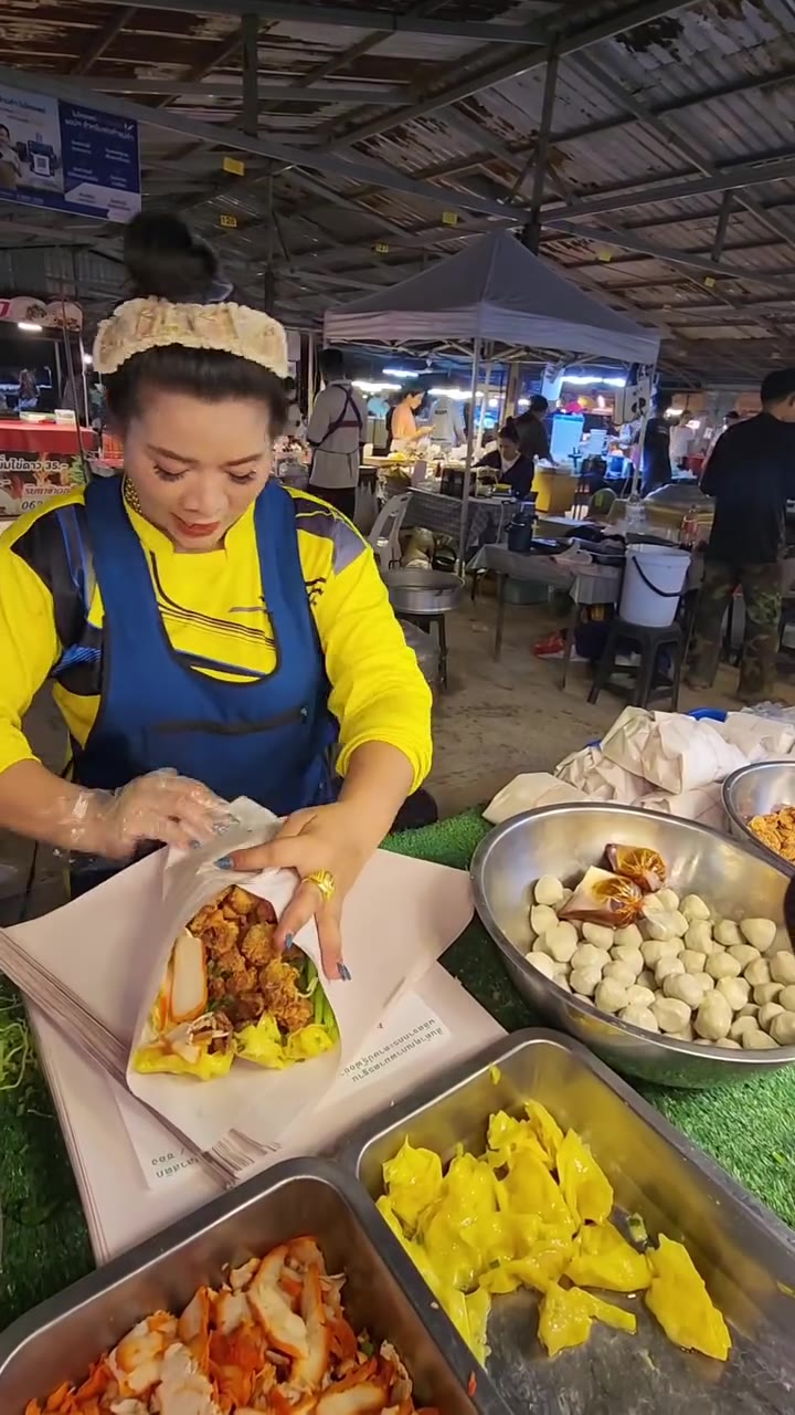 @Tamnampaikin, ตลาดนัดโพธาราม