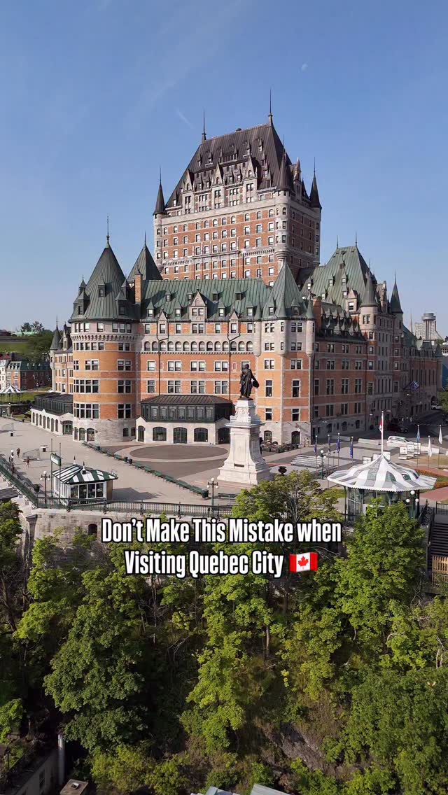 Audy | Travel Content Creator, Fairmont Le Château Frontenac