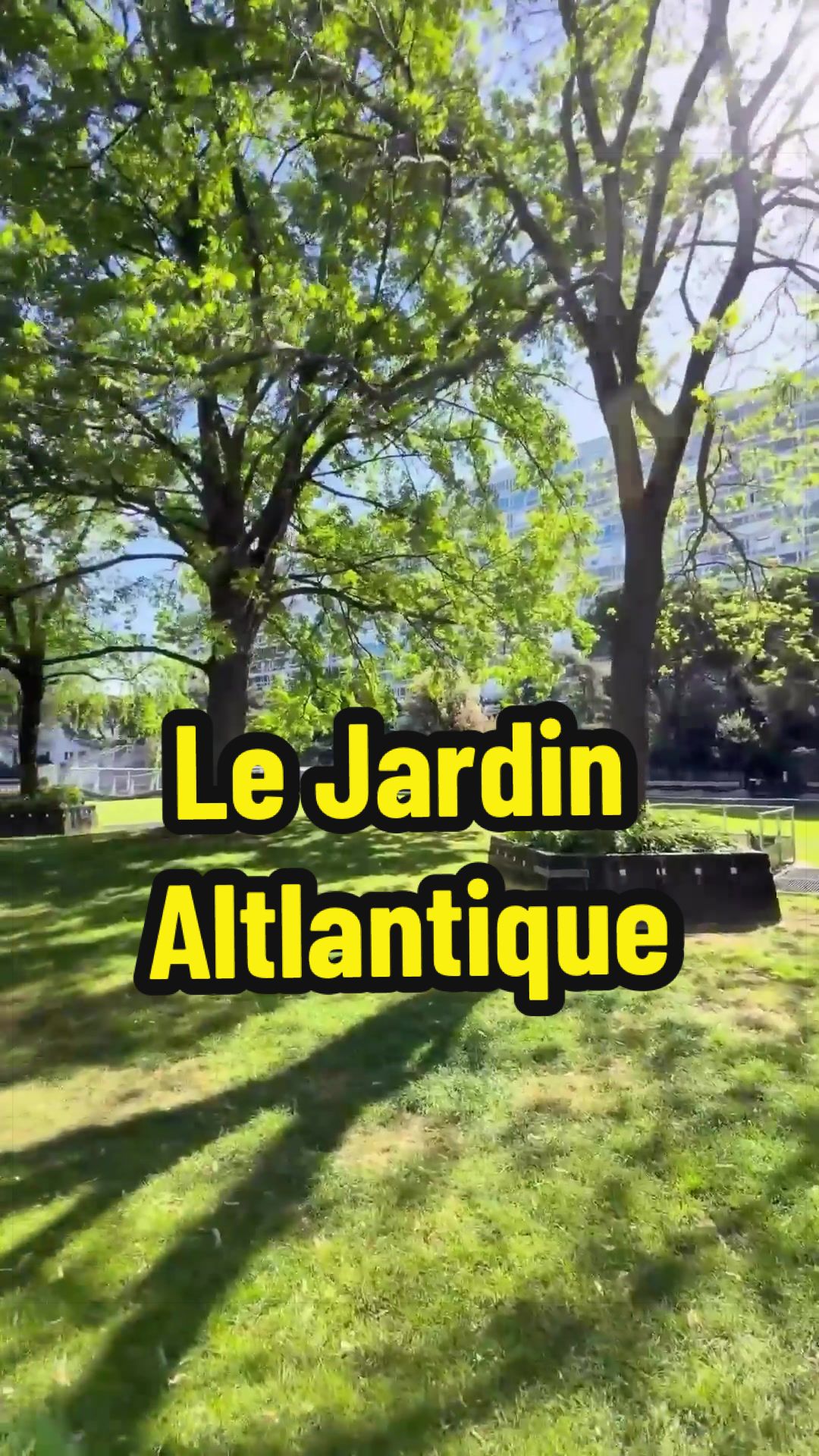 Morceaux de Paris, Atlantic Garden