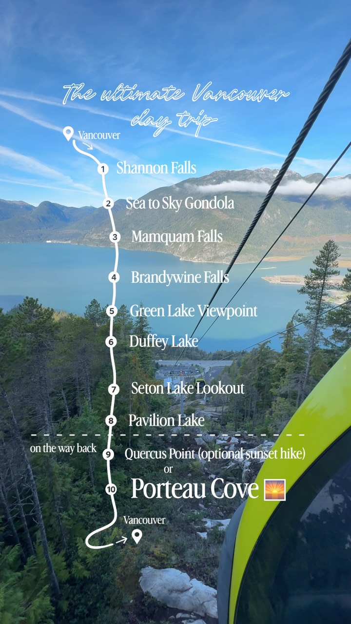 Canada Travel • Hikes • Hidden Gems, Shannon Falls Provincial Park
