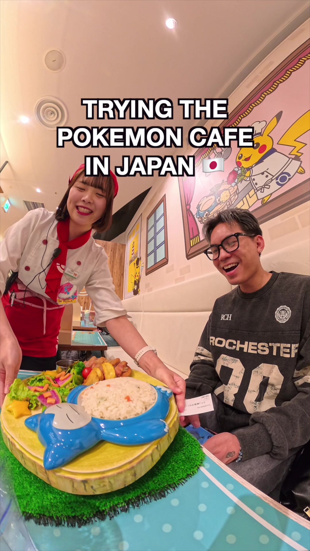 Ridge Hayashi, Pokémon Cafe Osaka Shinsaibashi