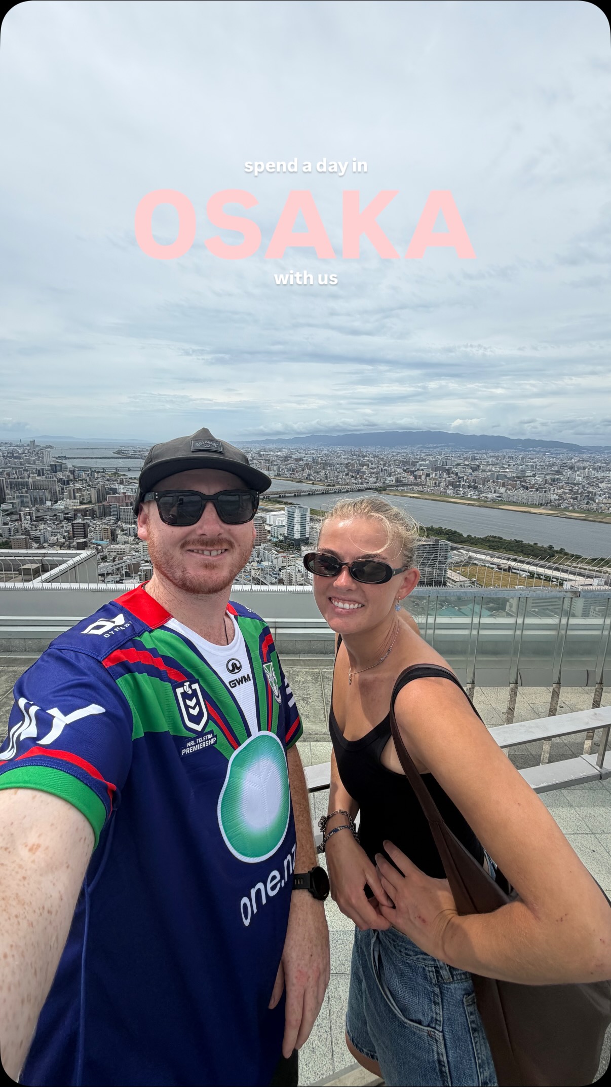 DION AND VAL, Osaka Castle
