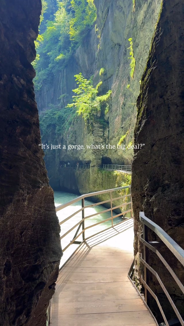 Molly & Mike | Adventure Travel, Reichenbach Falls