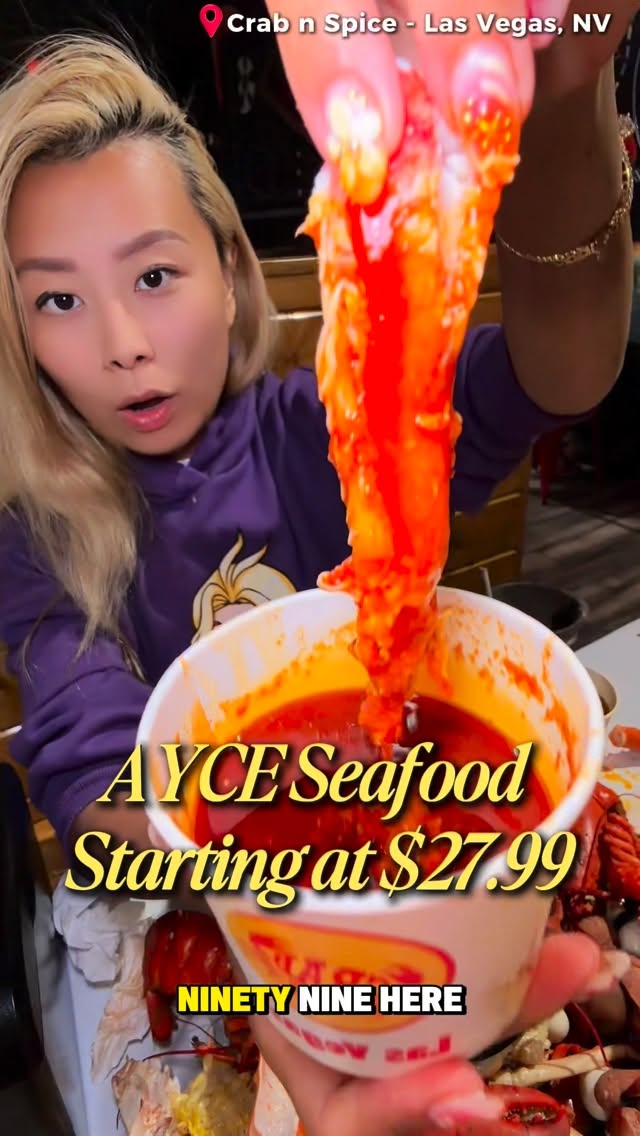 🥗🥩🌯🍟Raina Huang🍔🍗🍕🥙, Crab N Spice - Rainbow Blvd Las Vegas