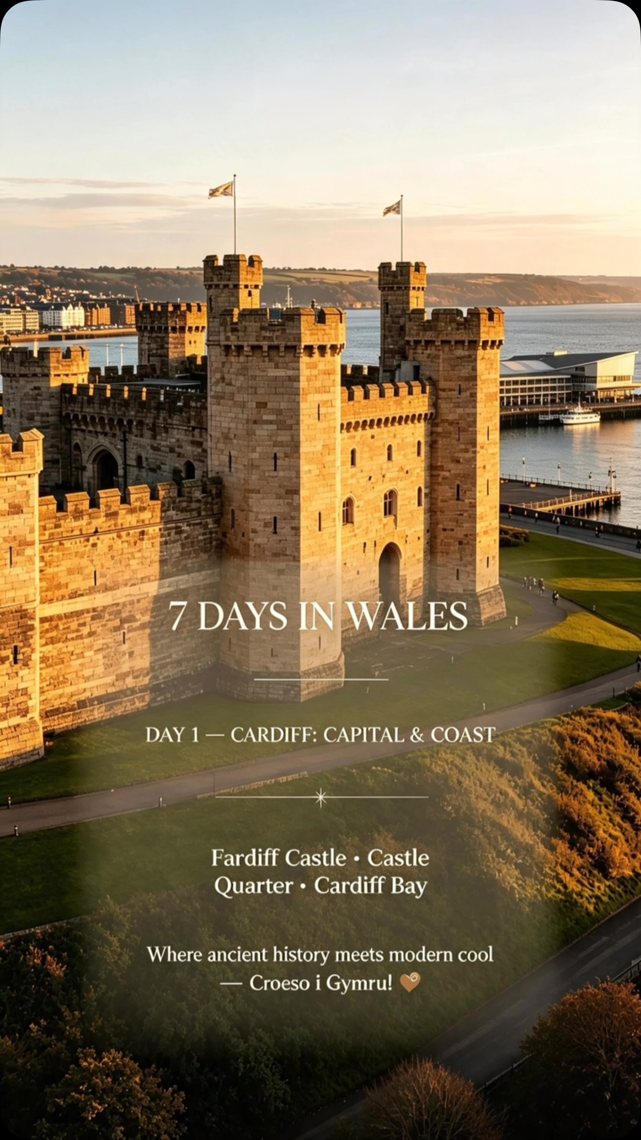MyTravelDiary, Cardiff Bay