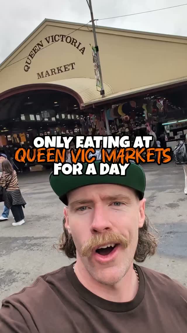 Sir Eats-a-lot, Queen Victoria Market