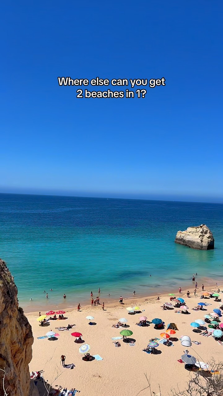 Solo Traveling Joy | UGC, Praia da Rocha