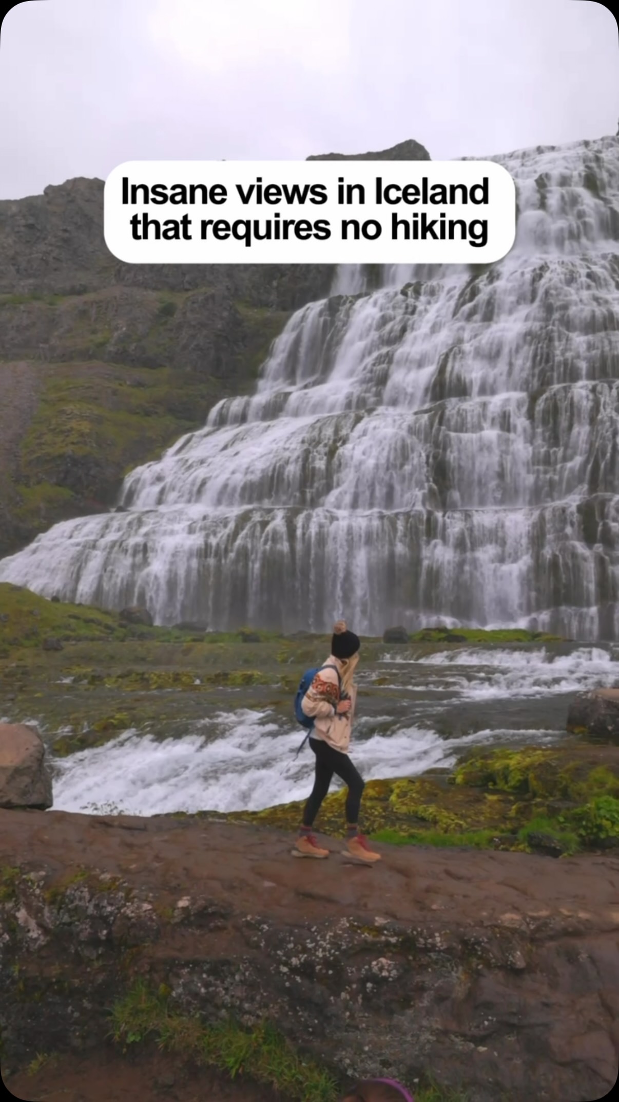 GISELLE LANGLEY & STEPHEN JIROCH | Adventure Travel, Gullfoss Falls