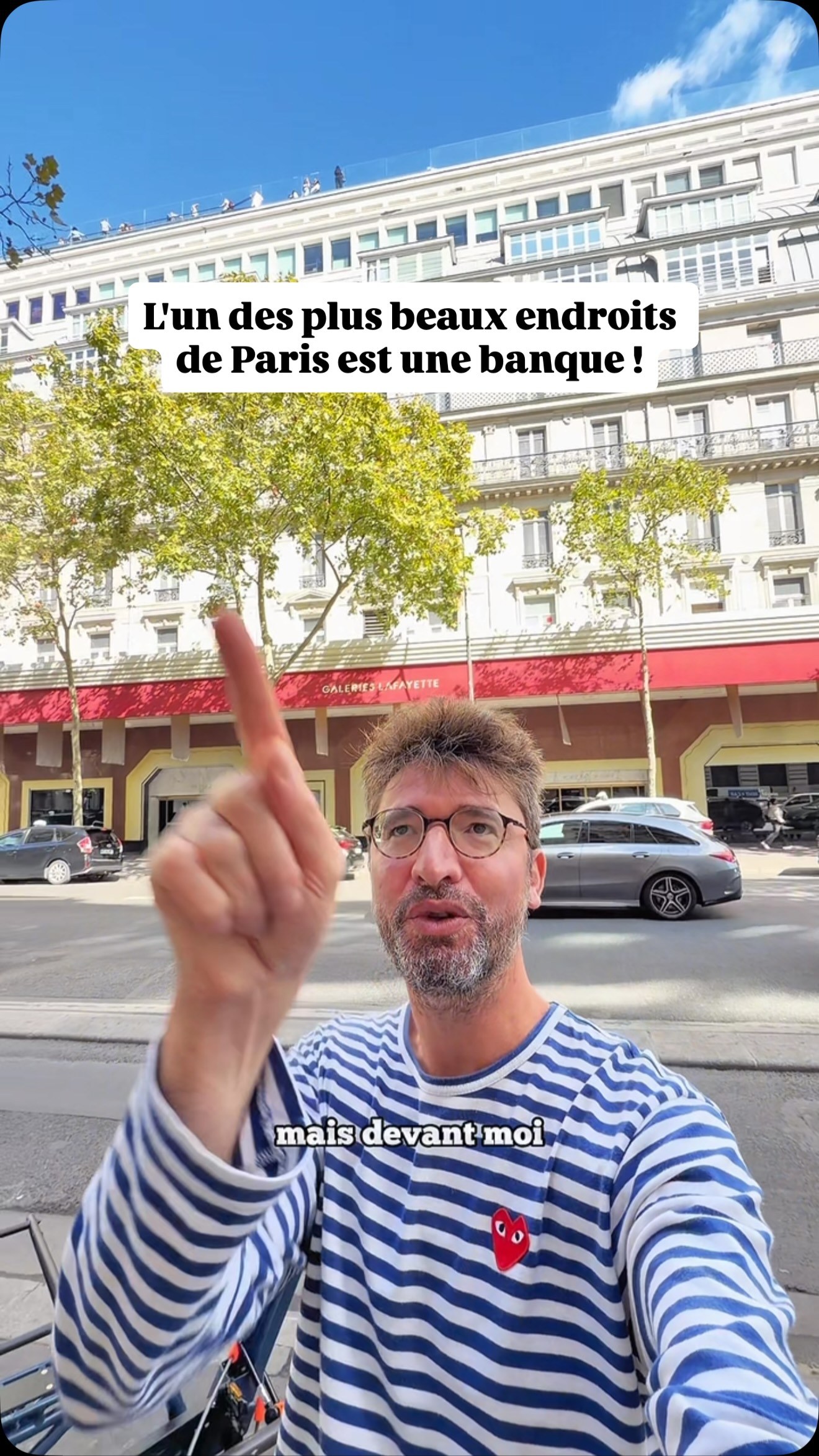 Loïc Lagarde, Galeries Lafayette Haussmann
