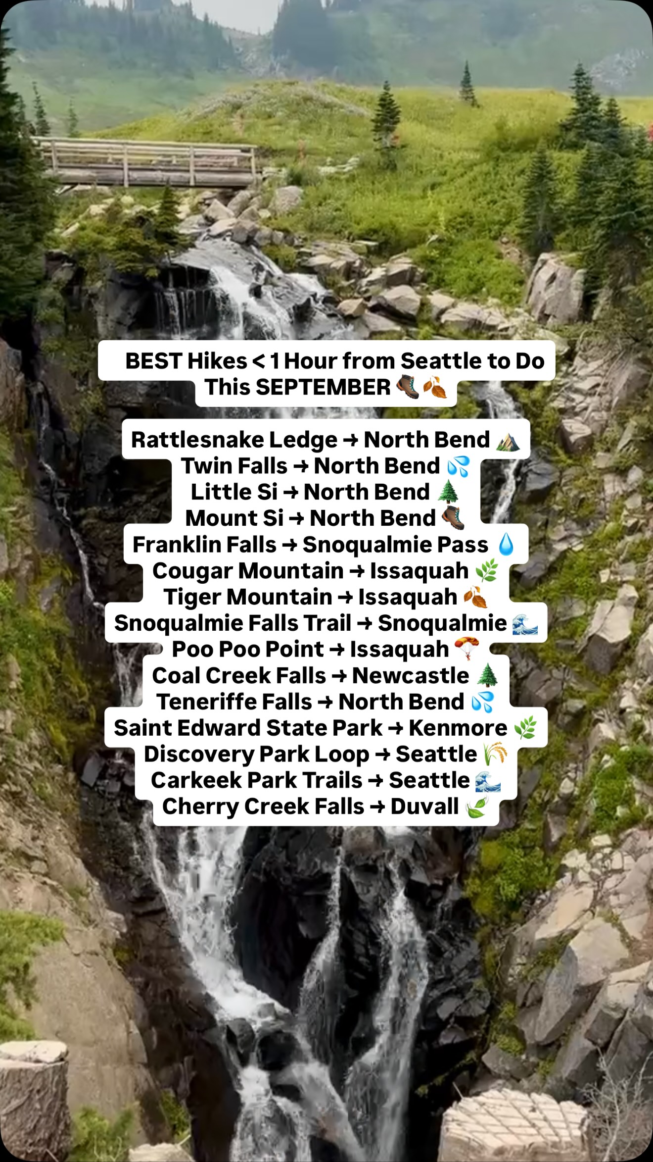 Maryam | Seattle Things To Do, Coal Creek Falls