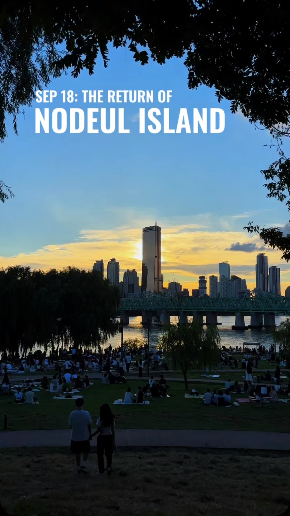 Seoul 🇰🇷 Tour Guide l Licensed Medical Tours | Beauty l Travel, Yeouido Hangang Park