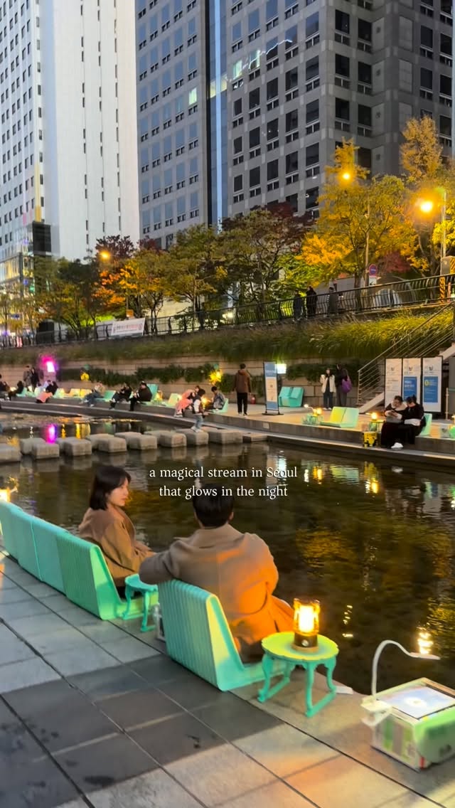 Sid and Dharitri 🛫☕️, Cheonggyecheon
