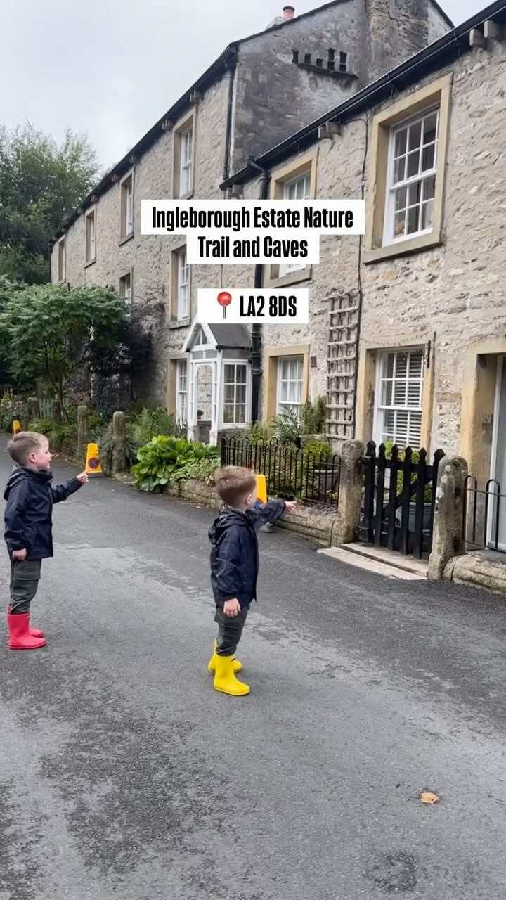 Lauren, Oliver and Connor, Yorkshire Dales National Park Car Park - Clapham