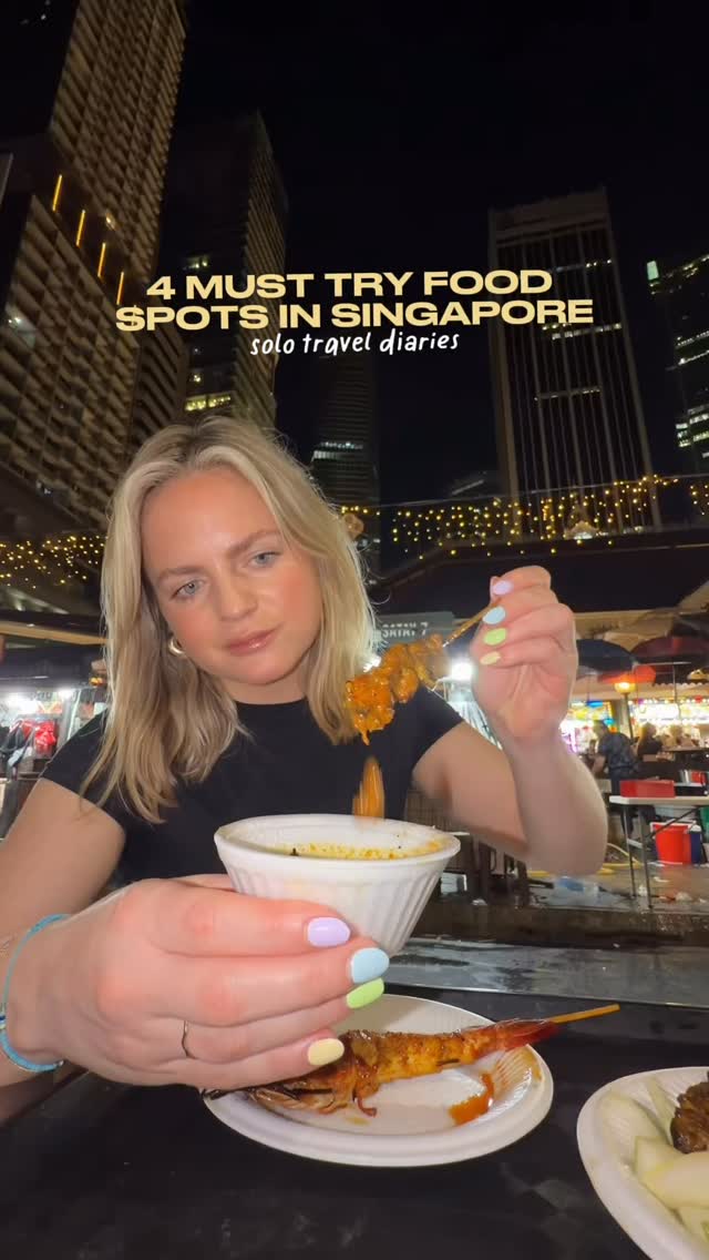 Catherine Whild | Food Content Creator In London, Lau Pa Sat