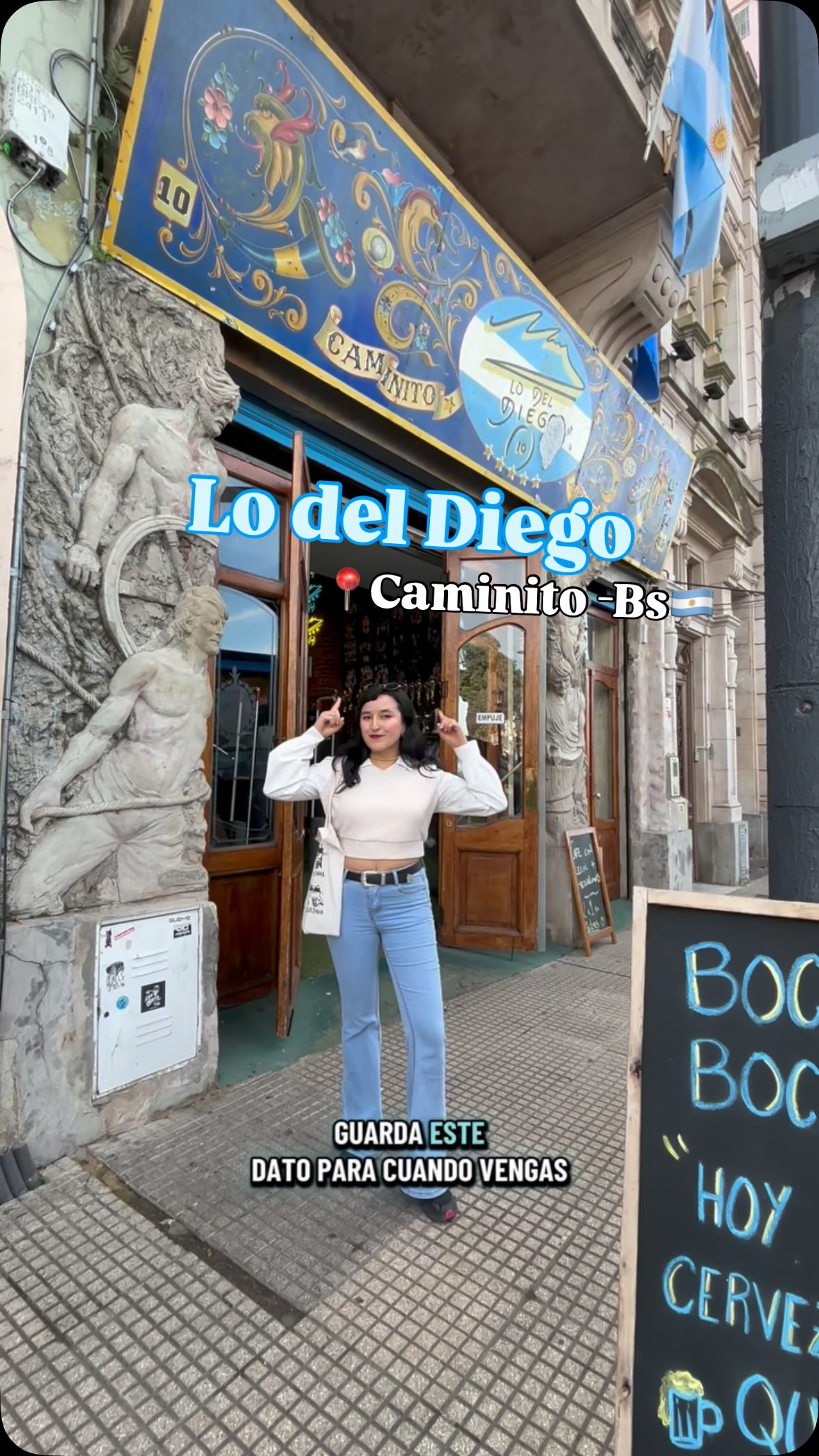Javiera Paz, La Boca