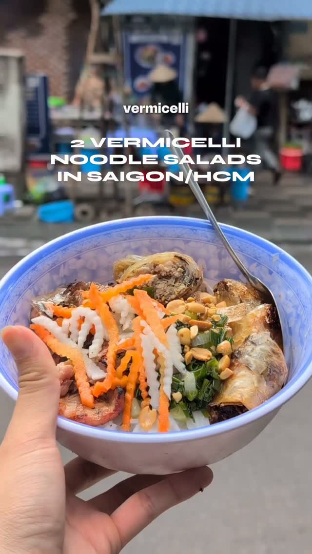 Brandon Nguyen | Food & Travel Creator, Bún Thịt Nướng Chả Giò - Nguyễn Trung Trực