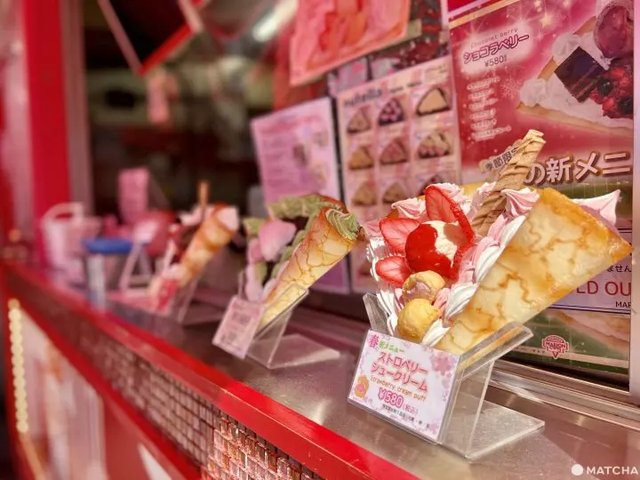 Marion Crêpes Takeshita Street